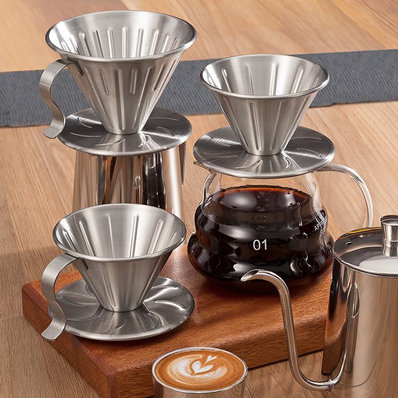 Coffee Equipment Espresso - V Shaped Degrees Coffee Filter 304