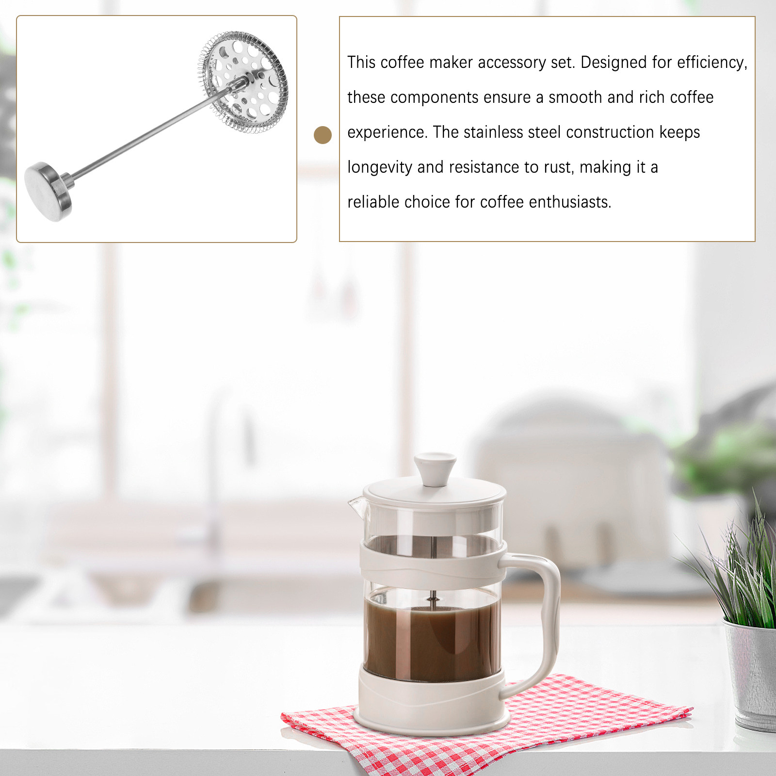 1Set Stainless Steel Coffee Fi - đánh giá và giá Blind Filter Disc