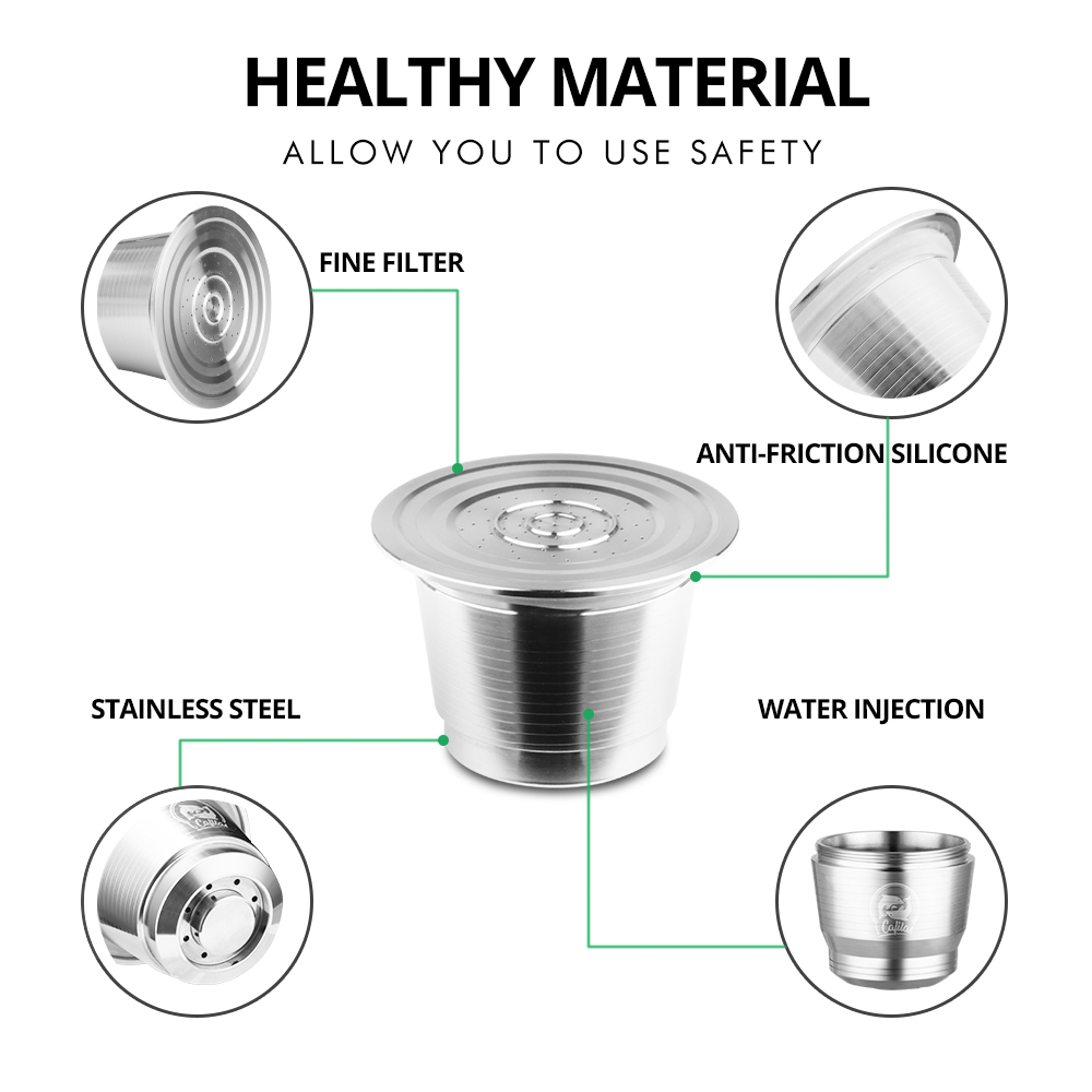 Nespresso Reusable Coffee Caps - đánh giá và giá Coffee Equipment Espresso