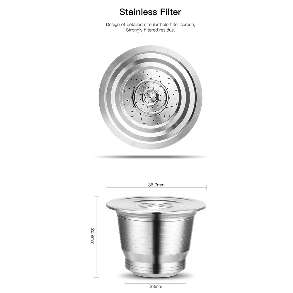 Nespresso Reusable Coffee Caps - đánh giá và giá Coffee Equipment Espresso