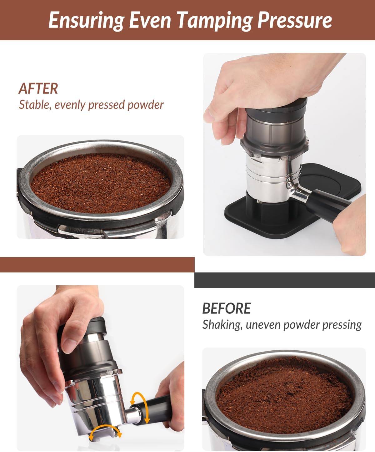 Tamping Mat for Ninja Luxe Caf - đánh giá và giá Coffee Equipment Distributor