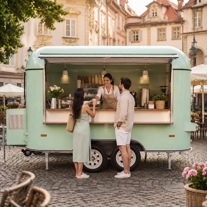 Customized Food Truck Mobile w - đánh giá và giá Coffee Equipment For Business