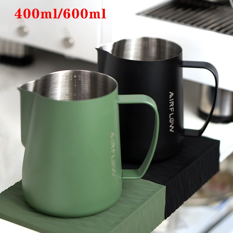 400ml/600ml Stainless Steel Co - đánh giá và giá Milk Steaming Pitcher