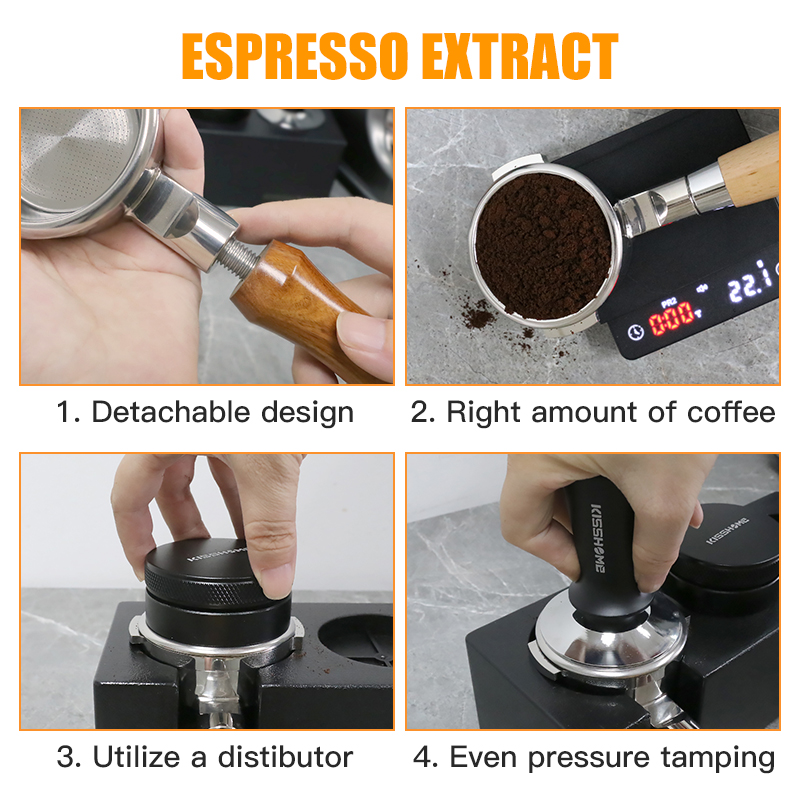 58MM Bottomless Portafilter Fo - đánh giá và giá Coffee Equipment Espresso