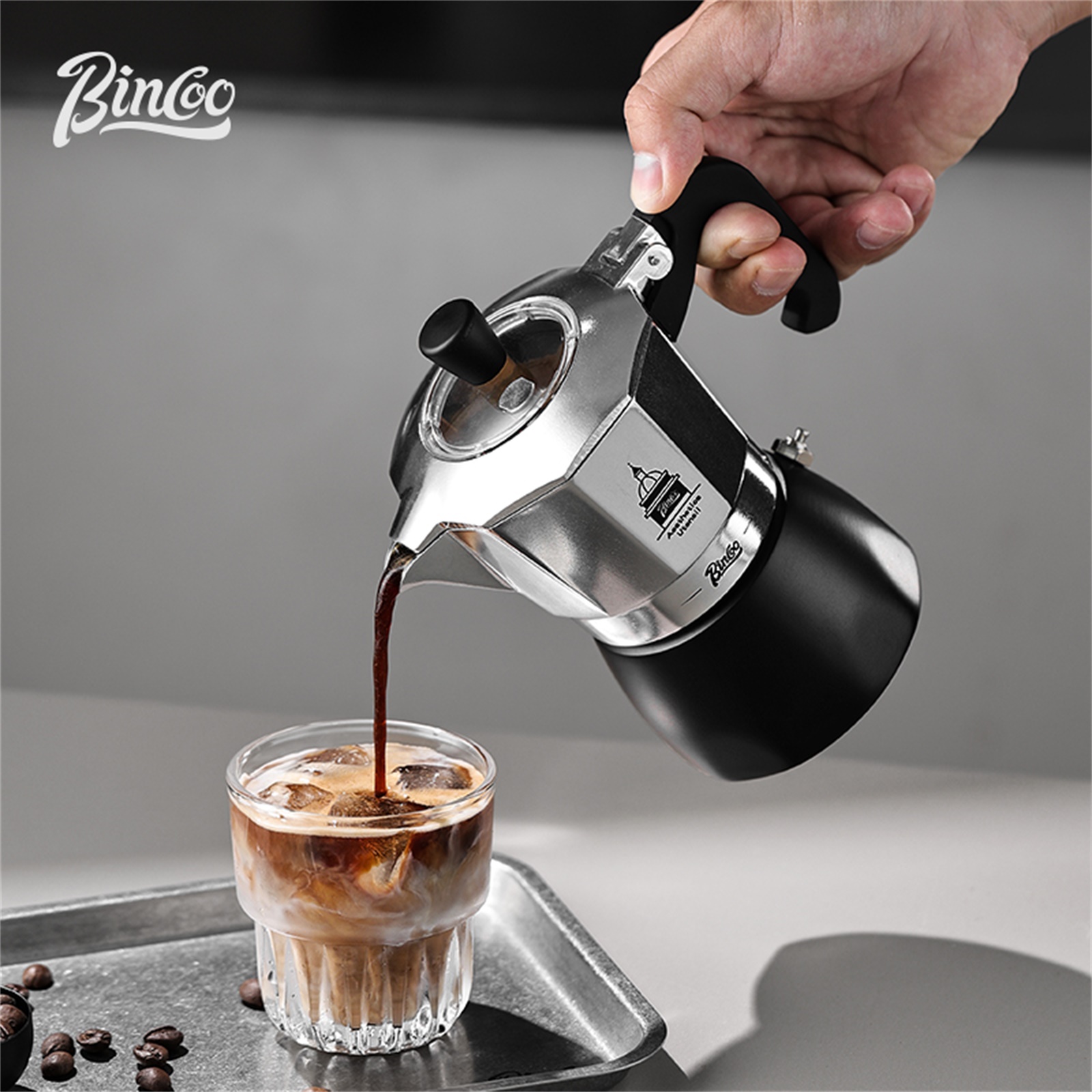 BINCOO Double Valve Moka Pot，E - đánh giá và giá Coffee Equipment Espresso