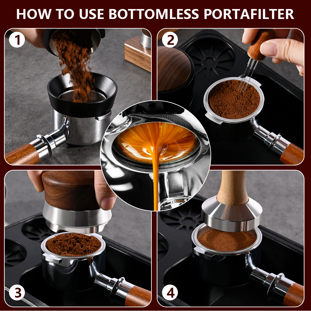 51mm Coffee Bottomless Portafi - đánh giá và giá Coffee Equipment Espresso