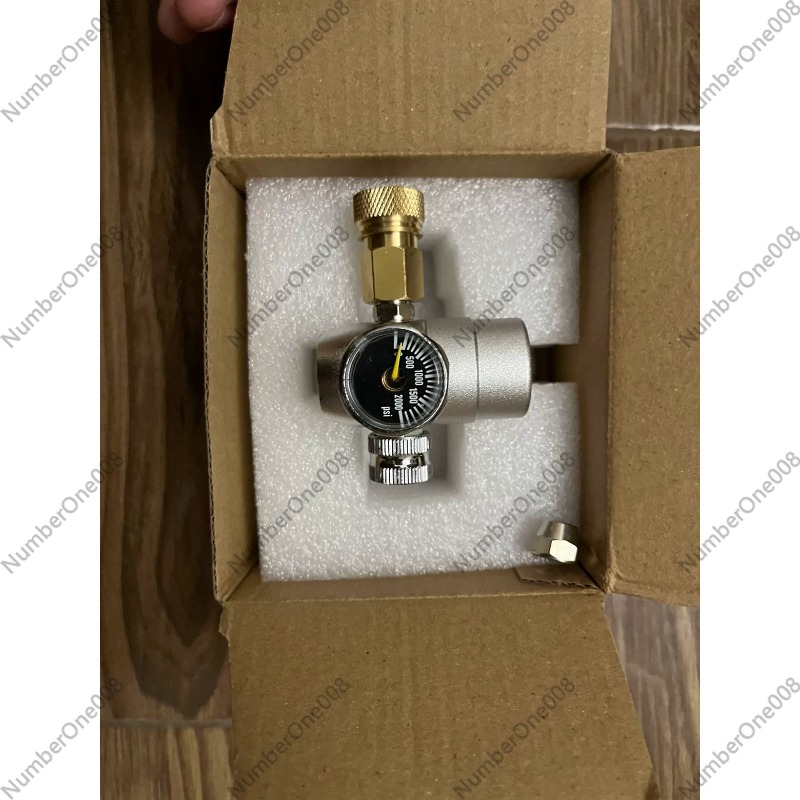 Pneumatic Coffee Machine CO2 P - đánh giá và giá Pressure Gauge Espresso