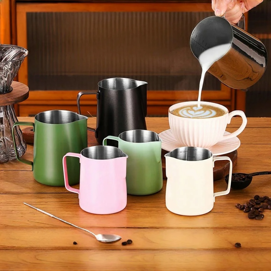 Coffee Milk Frothing Pitcher J - đánh giá và giá Milk Steaming Pitcher