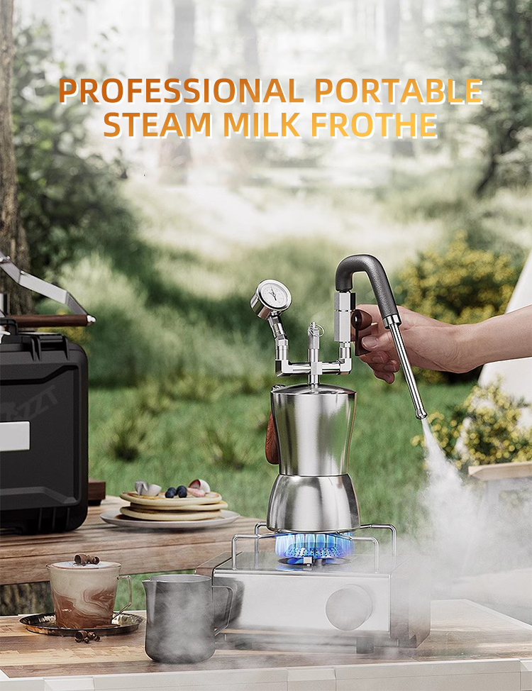 GZZT CMFAK-74 Milk Frother wit - đánh giá và giá Milk Steaming Pitcher
