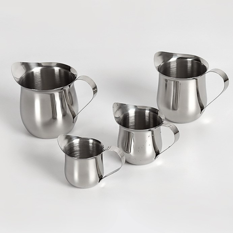 2/3/5/7oz Coffee Milk Frothing - đánh giá và giá Milk Steaming Pitcher