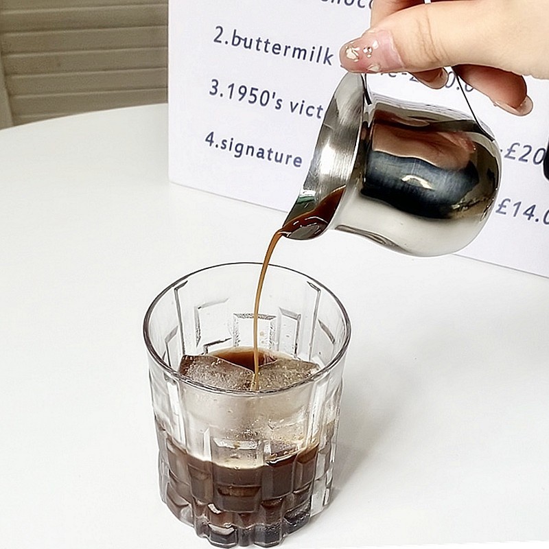 2/3/5/7oz Coffee Milk Frothing - đánh giá và giá Milk Steaming Pitcher