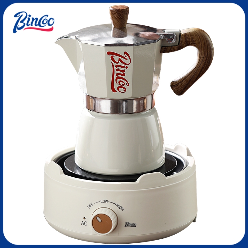 Bincoo Moka Pot and Electric S - đánh giá và giá Coffee Equipment Espresso