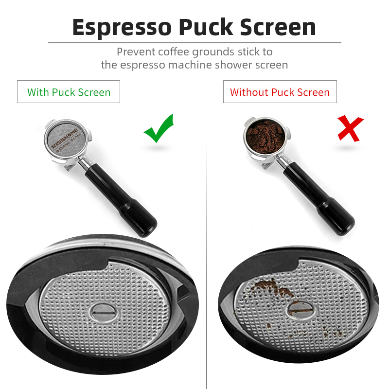 Coffee Puck Screen 51mm 53.5mm - đánh giá và giá Coffee Equipment Espresso