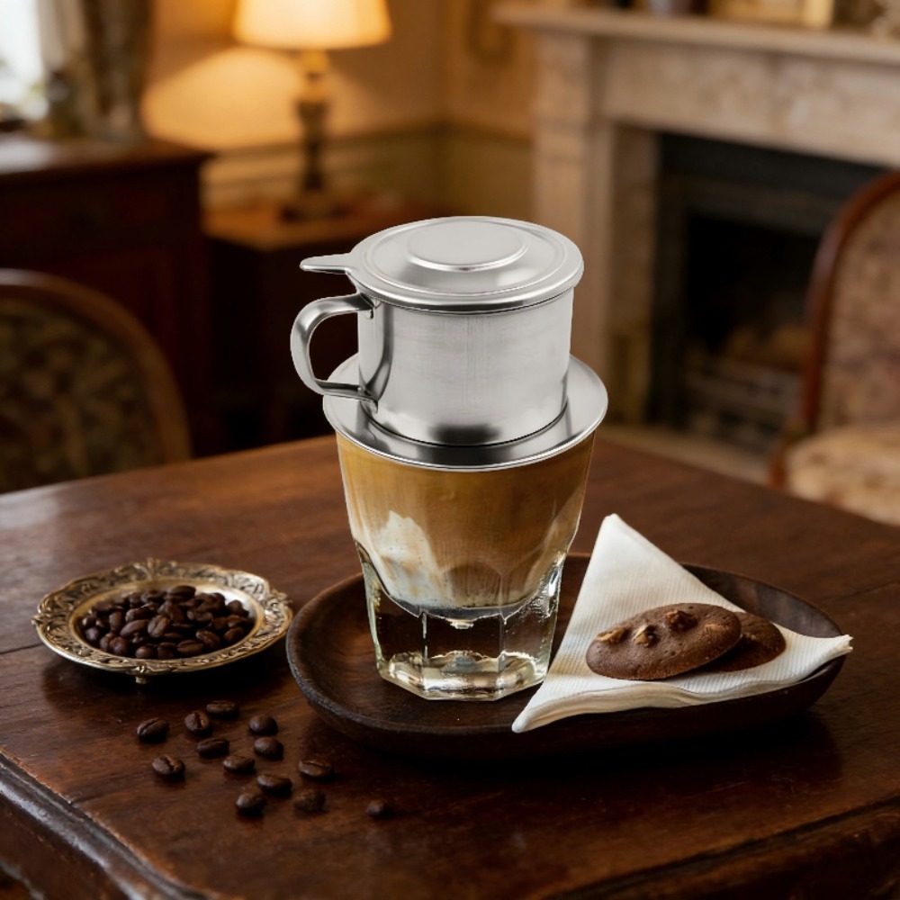 Vietnamese Drip Pour-Over Coff - đánh giá và giá Coffee Equipment Espresso