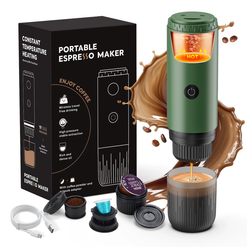 Portable Espresso Machine 3-in - đánh giá và giá Coffee Equipment Espresso