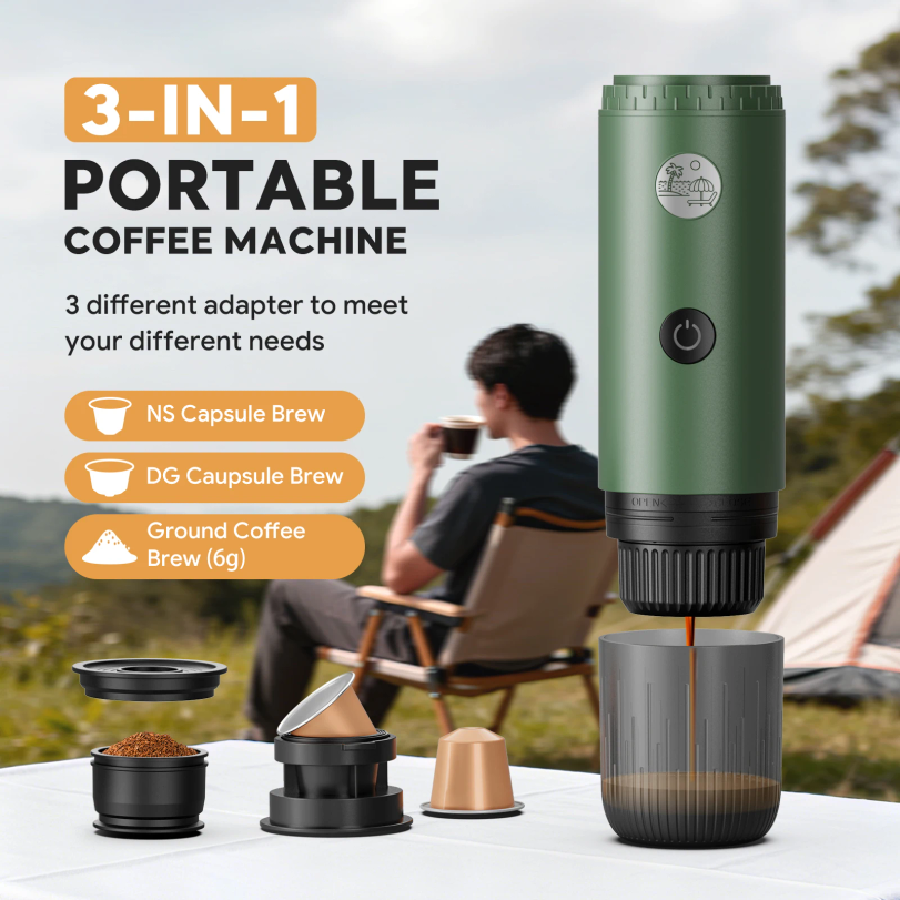 Portable Espresso Machine 3-in - đánh giá và giá Coffee Equipment Espresso