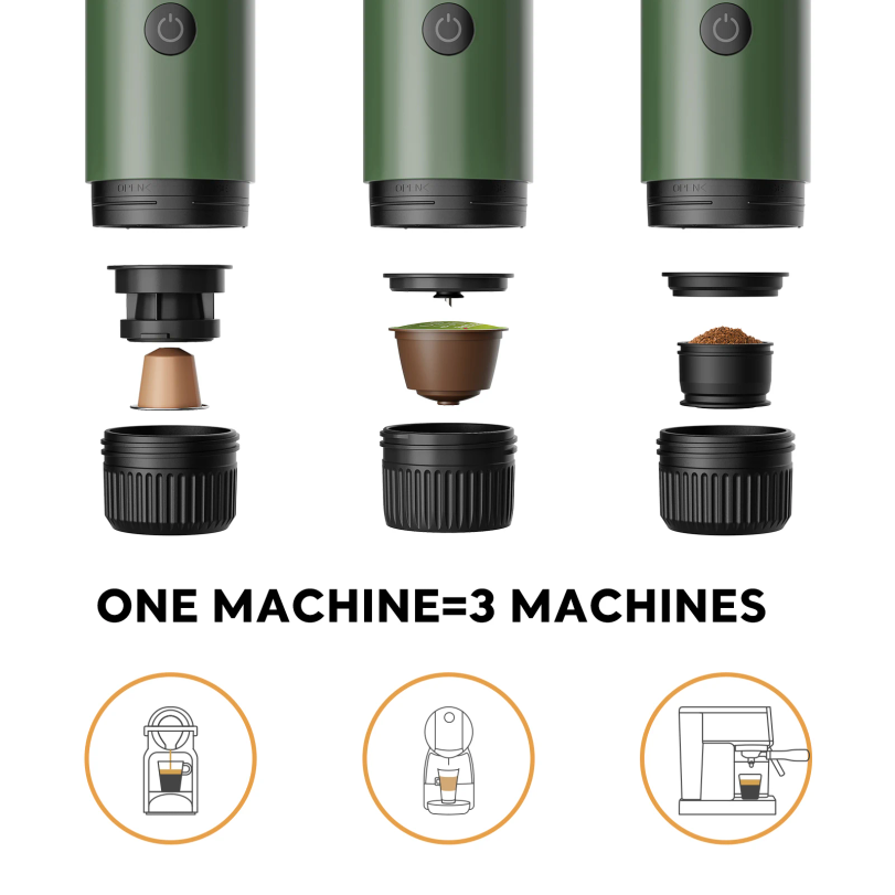 Portable Espresso Machine 3-in - đánh giá và giá Coffee Equipment Espresso
