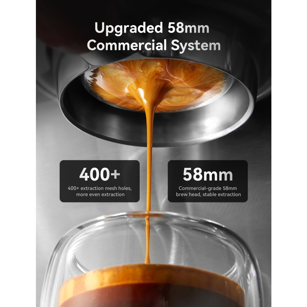 58mm Professional Espresso Cof - đánh giá và giá Pressure Gauge Espresso