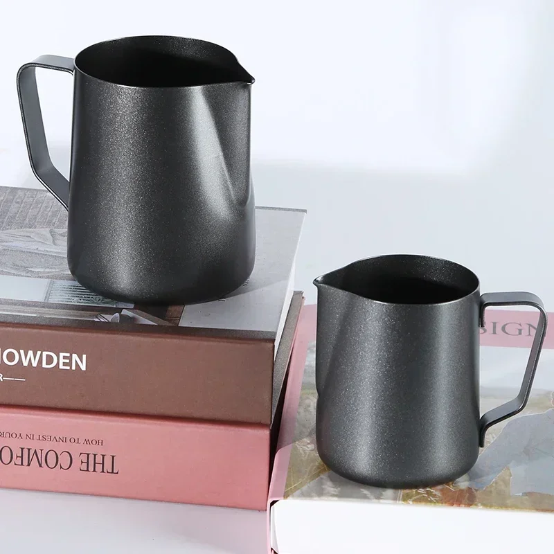 Thick Black 350/600ml Latte Ar - đánh giá và giá Milk Steaming Pitcher