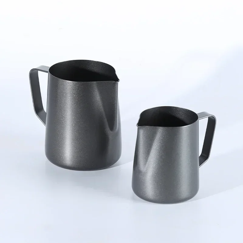 Thick Black 350/600ml Latte Ar - đánh giá và giá Milk Steaming Pitcher