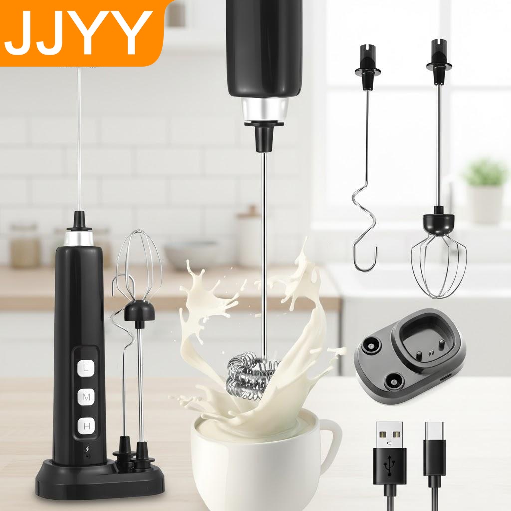USB Rechargeable Handheld Milk - đánh giá và giá Milk Steaming Pitcher