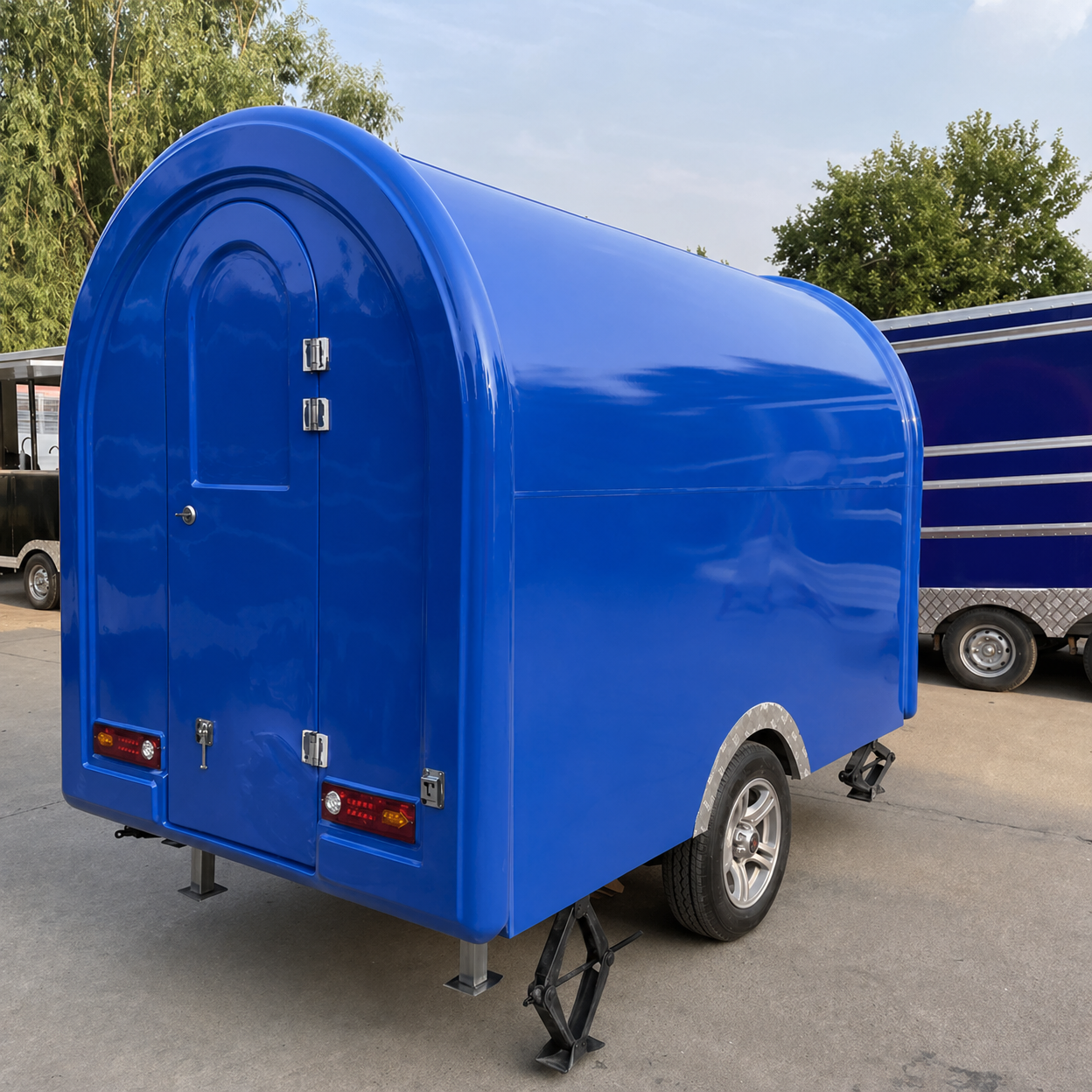Outdoor Round Shape Mobile Cof - đánh giá và giá Coffee Equipment For Business