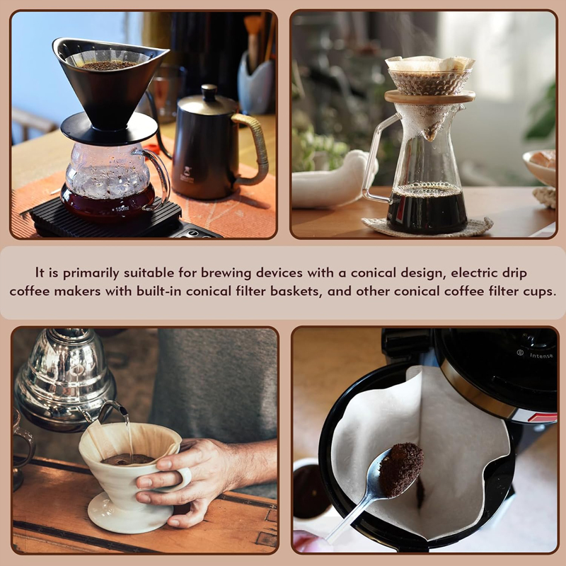 50/100 Pieces Coffee Filter Pa - đánh giá và giá Coffee Equipment Distributor