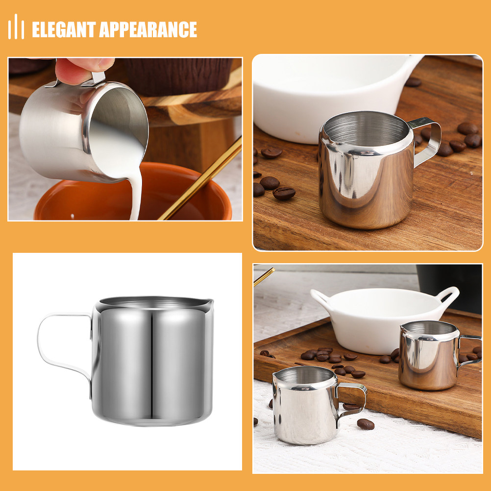3Pcs Stainless Steel Milk Frot - đánh giá và giá Milk Steaming Pitcher