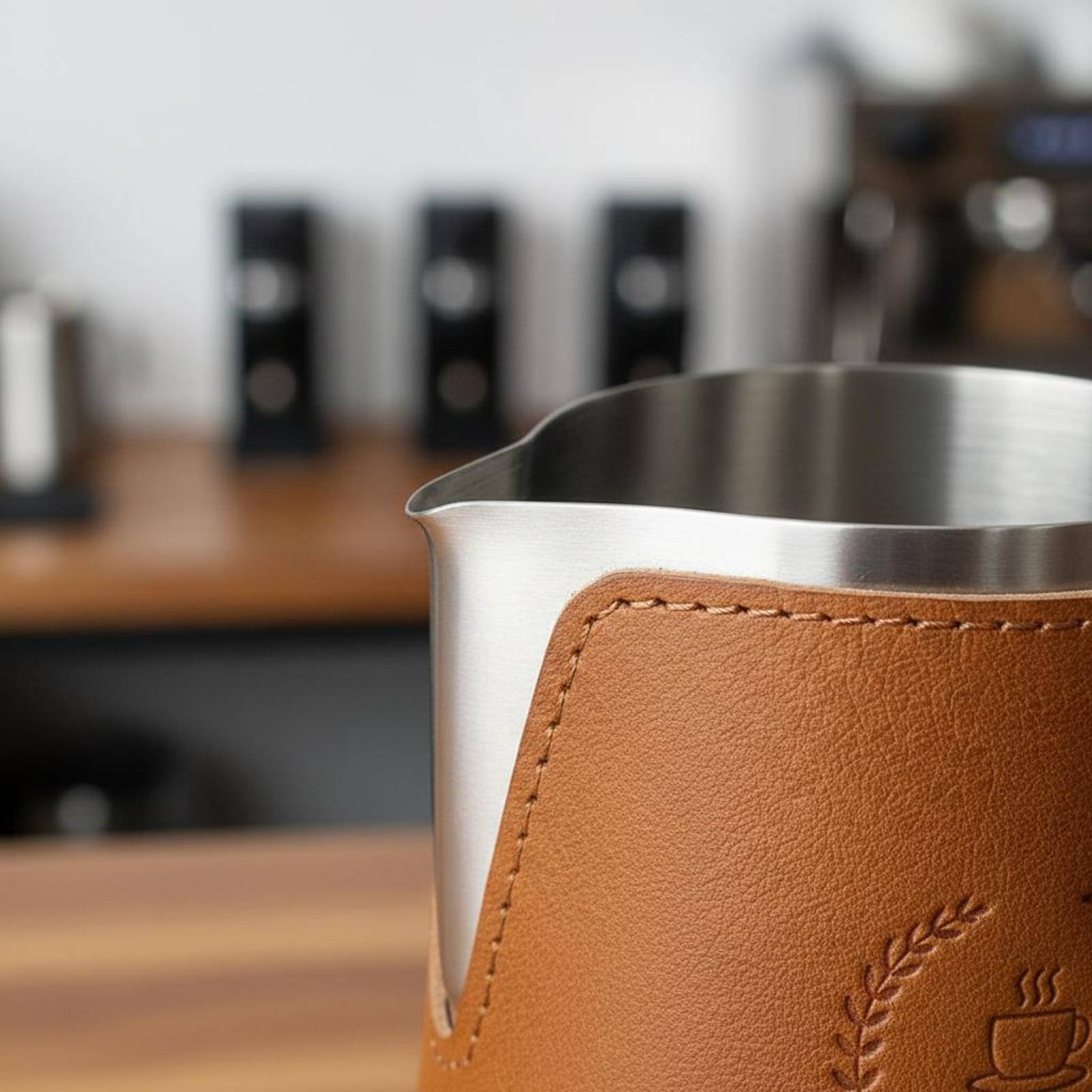 Latte Art Pitcher Heat Resista - đánh giá và giá Milk Steaming Pitcher